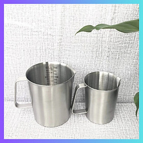 Mua Ca inox 304 chia vạch 500ml 1000 l