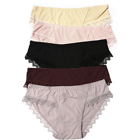 Combo 5 Quần Lót Thun Lạnh Sợi Tăm