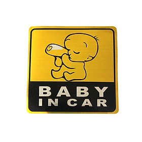 Sticker Baby In Car dán xe ô tô
