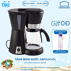 Máy Pha Cà Phê Lock&Lock EJC551 (1.5L) - Đen - Hàng chính hãng