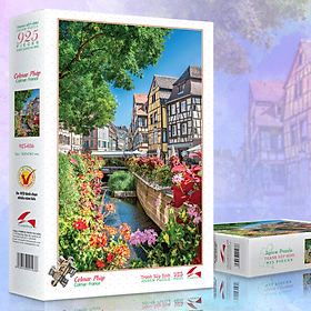 Tranh xếp Hình Tia Sáng Colmar 925 Mảnh Ghép