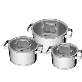 Mua Bộ nồi Rapido 3 chiếc  inox 304