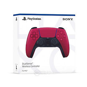  Tay cầm chơi game Ps5 Dualsense Wireless CosmicRed  CFI ZCT1G 02 -Chính Hãng 