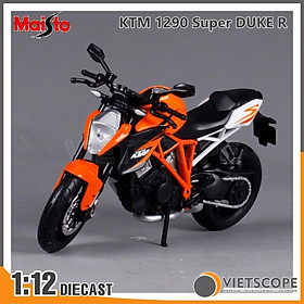 Mô hình xe mô tô KTM 1290 Super Duke R tỉ lệ 1 12