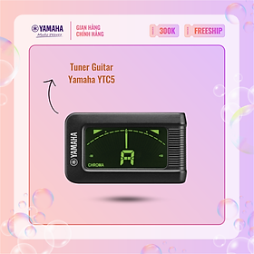 Tuner Yamaha YTC5 - Phụ kiện lên dây đàn Guitar