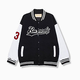 Áo bomber nữ nam unisex khoác gió jacket dù 2 lớp cúc bấm form rộng local brand ulzzang phong cách hàn quốc đep BMOODY