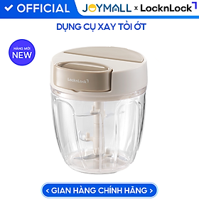 Mua Dụng Cụ Xay Tỏi Ớt LocknLock CKS342BEG  CKS343BEG  CKS344BEG  Hàng Chính Hãng  Kéo Tay - JoyMall