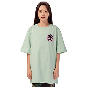 Áo Thun 5THEWAY Tay Ngắn Xanh Lá aka 5THEWAY /stroke/ BIG LOGO NEW TEE in BUTTERFLY