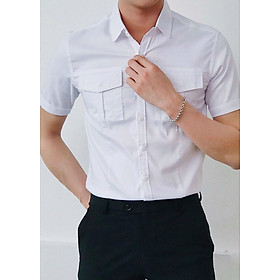 Áo Sơ Mi Nam Cao Cấp Túi Hộp Ngắn Tay