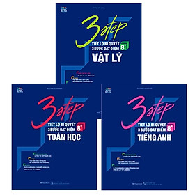 Combo 3 STEP Khối A1 – Tiết Lộ Bí Quyết 3 Bước Đạt Điểm 8+ Toán Lý Anh