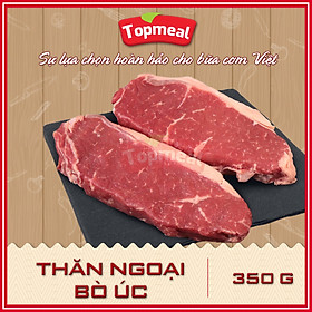 HCM - Thăn ngoại bò Úc (350g) - Thích hợp với các món sốt vang, áp chảo, chiên tỏi,... - [Giao nhanh TPHCM]