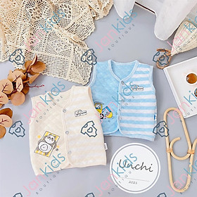 Áo gile nỉ xốp UNCHI cao cấp cho bé trai, bé gái