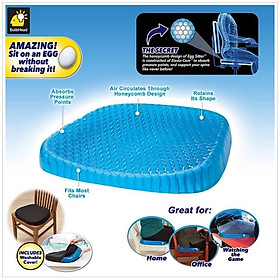 Mua Đệm lót ghế FLEX 2 lớp chống mỏi  đau lưng  đệm ngồi lót ghế silicon - Sản phẩm chất lượng cho sức khỏe của bạn