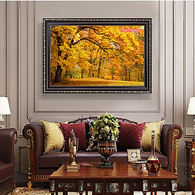 D1001 Tranh kính Phong cảnh Châu Âu ( được chọn mẫu)