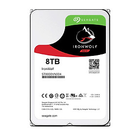 Ổ cứng NAS Seagate Ironwolf 8TB 3.5 Sata 3 ST8000VN004 - Hàng Nhập Khẩu