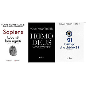 Sách - combo lược sử tương lai + 21 bài học cho thế kỷ 21 + lược sử loài người