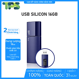 Mua Usb Silicon Power U05 16GB Deep Blue  - Usb 2.0 - Hàng chính hãng