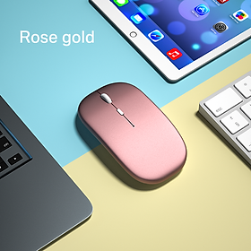 Chuột Không Dây Sạc Chuột Bluetooth Máy Tính Im Lặng Mause Ergonomic Cho Apple iPad Pro Macbook Samsung Laptop - one