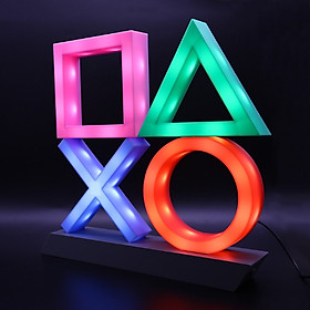 Mua Đèn Led PS icon light nháy theo nhạc siêu đẹp   decor trang trí góc vi tính gaming của bạn