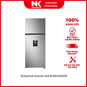 Mua Tủ lạnh LG Inverter 334 lít GN-D332PS - Hàng chính hãng  Giao hàng toàn quốc 