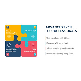 Khóa Học Combo 4 Excel for Professionals