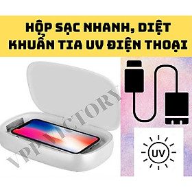 Mua Hộp sạc khử trùng tia UV điện thoại Momax Q.Power UV-Box UV Sanitizing Box kèm sạc nhanh không dây