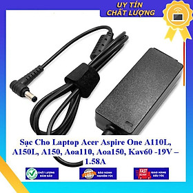 Sạc Cho Laptop Acer Aspire One A110L A150L A150 Aoa110 Aoa150 Kav60 -19V – 1.58A - Hàng Nhập Khẩu New Seal