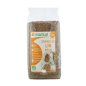 Hạt lanh nâu hữu cơ markal 500g - 3476130