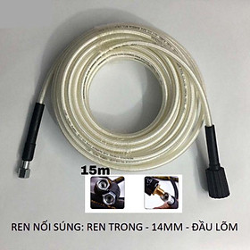 Mua Dây xịt rửa xe cao áp 15m dùng cho máy rua xe gia đình