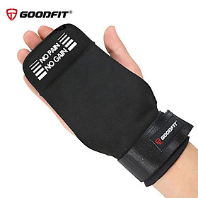 Găng tay tập Gym Lifting bảo vệ lòng bàn tay, có quấn bảo vệ cổ tay GoodFit GF208G