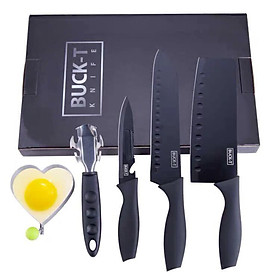 Mua Hộp Dao Buck-I 5 Món Cao Cấp  Chất Liệu Thép Chống Gỉ  Thiết Kế Sang Trọng