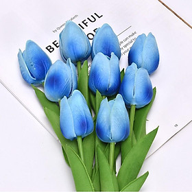 Bông Hoa Tulip Nhân Tạo Trang Trí Đẹp Mắt hoa giả decor trang trí nhà lọ hoa giả để bàn H02