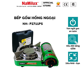 Mua Bếp Gas Mini (Du Lịch) Hồng Ngoại NaMilux NH-P2771PS│Thiết Kế Nhỏ Gọn  Tiết Kiệm Diện Tích│Hàng Chính Hãng