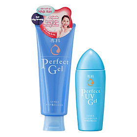 Combo Gel Chống Nắng & Gel Tẩy Trang Senka - 95551E