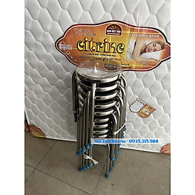 Mua Ghế đẩu inox 201 chân cao Bảo An loại tốt (số lượng 10)