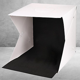 LED Light Box Photo Studio Photography Shooting Tent Kit & 2 Backdrops