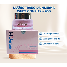 Kem dưỡng trắng da MDerma Whitening Complex - 20gr - Trẻ trung xinh đẹp