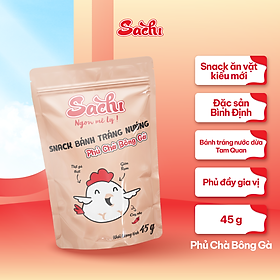 Bánh Tráng  Nướng Trộn Chà Bông Gà Sachi 45gram