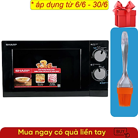 Lò Vi Sóng Sharp R-208VN-WS (20L) - Hàng Chính Hãng