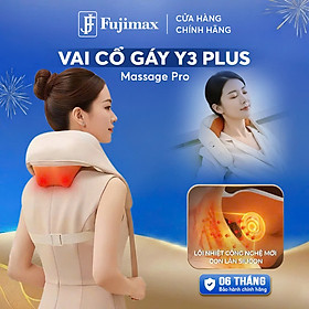 Gối Massage Cổ Vai Gáy Hồng Ngoại Đa Năng  20 Bi Cao Cấp, Bảo Hành 12 Tháng