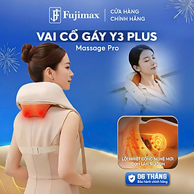 Gối Massage Cổ Vai Gáy Hồng Ngoại Đa Năng  20 Bi Cao Cấp, Bảo Hành 12 Tháng