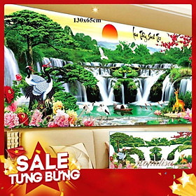 Mua iii8259Tranh đính đá Phong Cảnh 130x65cm