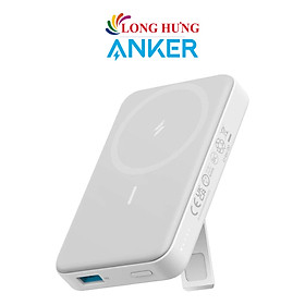 Hình ảnh Sạc dự phòng có chân đế từ tính không dây Anker 633 MagGO 10000mAh A1641 - Hàng chính hãng