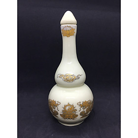 Mua Nậm đụng rượu ( gốm bát tràng cao cấp )Đk 8cm. Cao 19cm