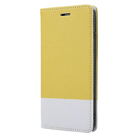 Ốp điện thoại da gập phối màu tương phản cho Apple iPhone 6 Plus 6S Plus 7 Plus 8 Plus XR XS Max