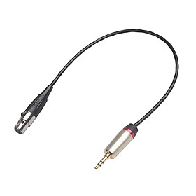 3.5mm 1/8 inch TRS Stereo Male to XLR Female Adapter Cable Cord