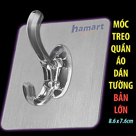 Mua Móc Dán Tường Treo Quần Áo Hamart Móc Dán Tường Treo Đồ Đa Năng Acrylic Polyme Dày Siêu Chắc