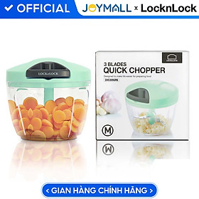 Mua Máy xay tỏi ớt bằng tay Lock&Lock (Nhiều kích cỡ) - Hàng chính hãng  lực nghiền mạnh với 3 lưỡi dao thép không gỉ