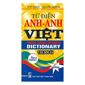 Từ Điển Anh - Anh Việt 135.000 Từ