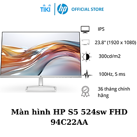 Mua Màn hình vi tính HP S5 524sw FHD Monitor 3Y WTY_94C22AA - Hàng chính hãng